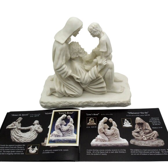 Timothy P. Schmalz LOVES BOND Signed Sculpture Figurine 10.2 x 9" - As Is - Picture 3 of 15